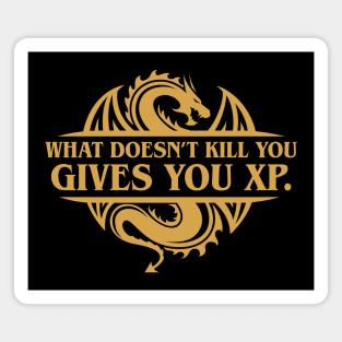 What Doesnt Kill You Gives You XP Tabletop RPG Addict Magnet